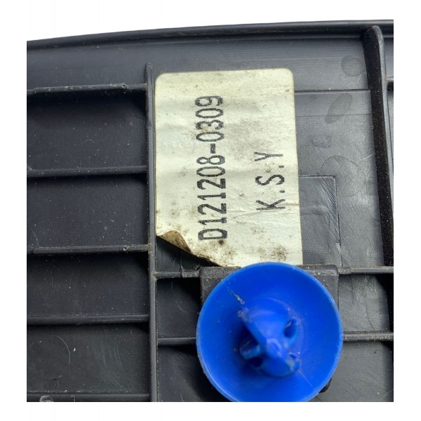 Soleira Externa Trasiera Esquerda Azera 3.0 V6 24v 2014 Preto