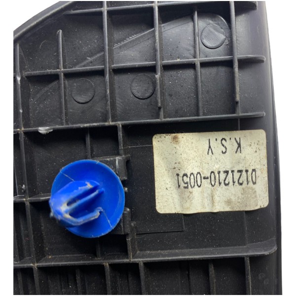 Soleira Externa Dianteira Esquerda Azera 3.0 V6 24v 2014 Preto