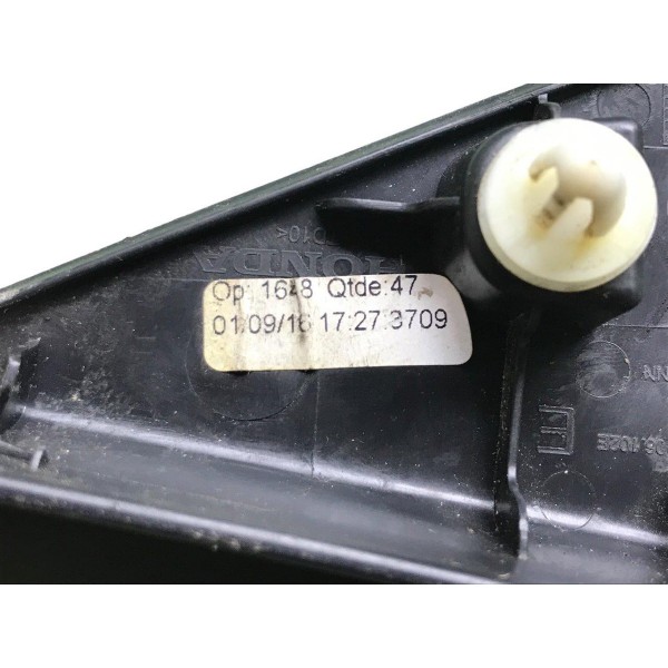 Acabamento Triangulo Porta Traseira Esquerda Civic G10 2017