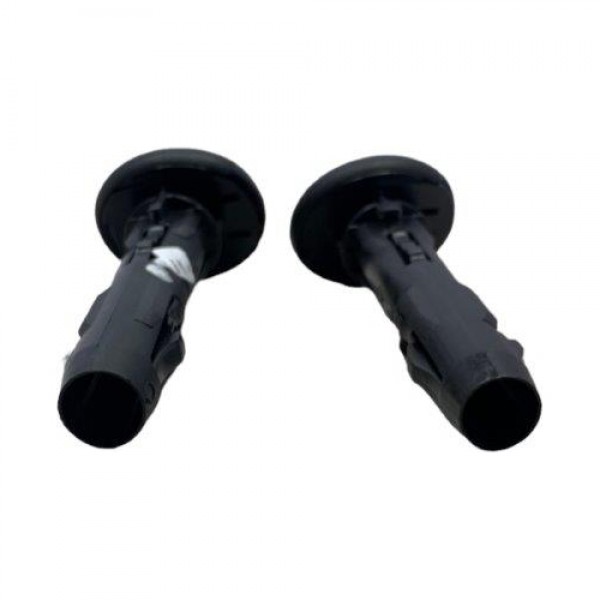 Par Guia Encosto Cabeça Traseiro Esquerdo Onix 1.0 Plus 2021 Preto