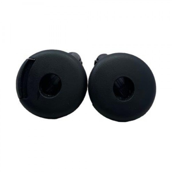 Par Guia Encosto Cabeça Traseiro Esquerdo Onix 1.0 Plus 2021 Preto