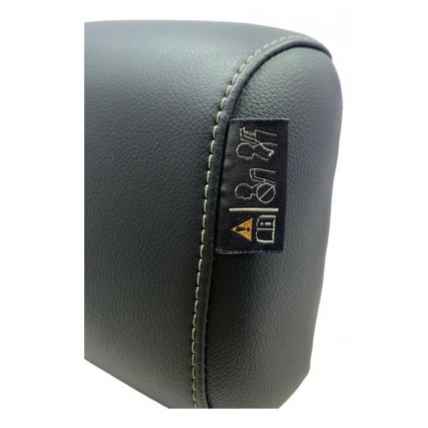 Encosto Cabeça Traseiro Esquerdo Onix 1.0 Plus Turbo 2021 Preto