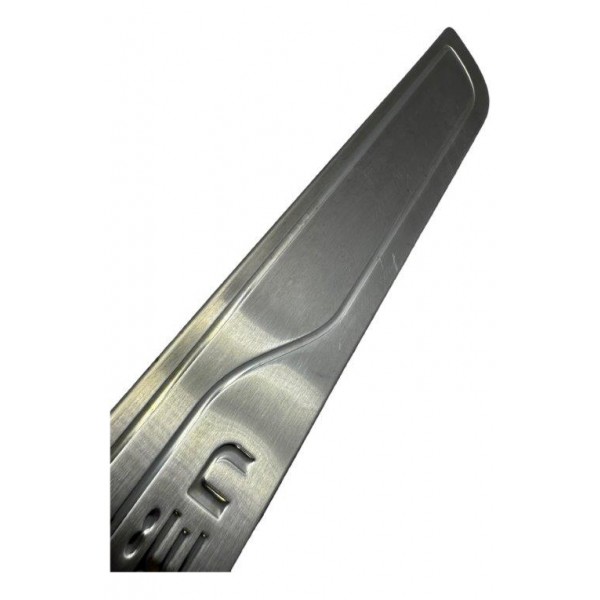 Par Soleira Aço Escovado Porta Dianteira C4 Lounge Thp 2017