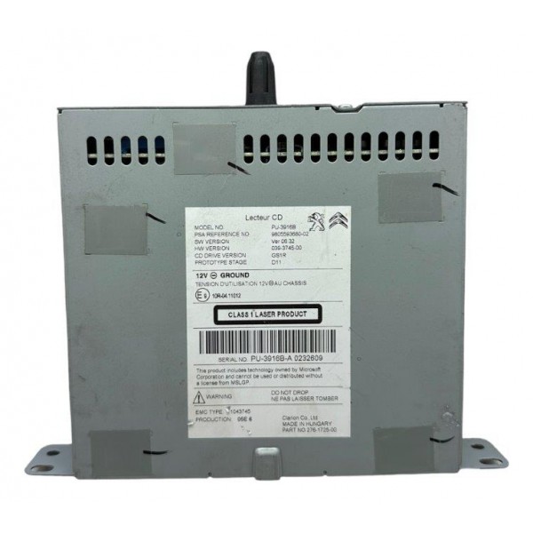 Modulo Som Radio Central Multimidia C4 Lounge 1.6 Thp 2017