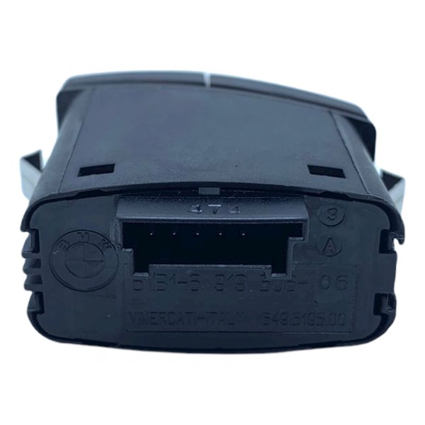 Comando Botão Pisca Alerta Bmw X1 2.0 Turbo 2015 Preto