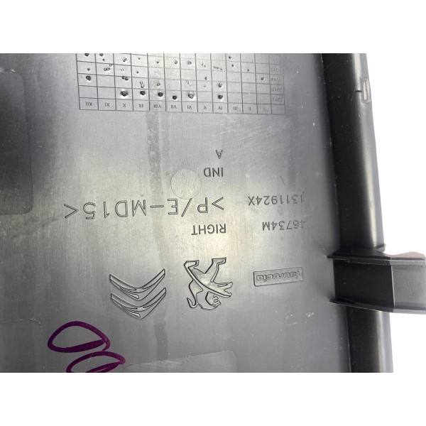 Tampa Lateral Direito Tabelier C4 Lounge Thp 1.6 2017