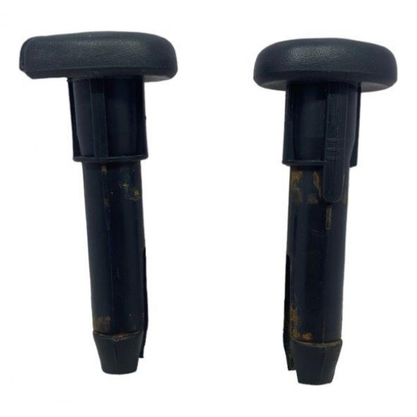 Par Guia Encosto Cabeça Traseiro Esquerdo  Tiida 1.8 08 Preto