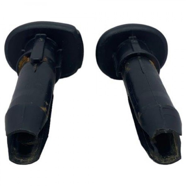 Par Guia Encosto Cabeça Traseiro Esquerdo  Tiida 1.8 08 Preto