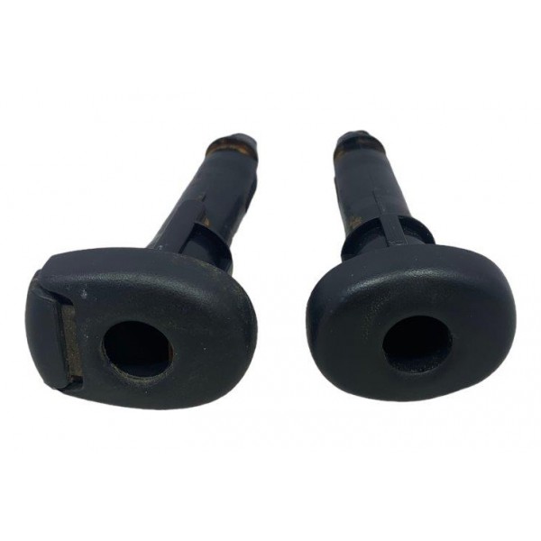 Par Guia Encosto Cabeça Traseiro Esquerdo  Tiida 1.8 08 Preto