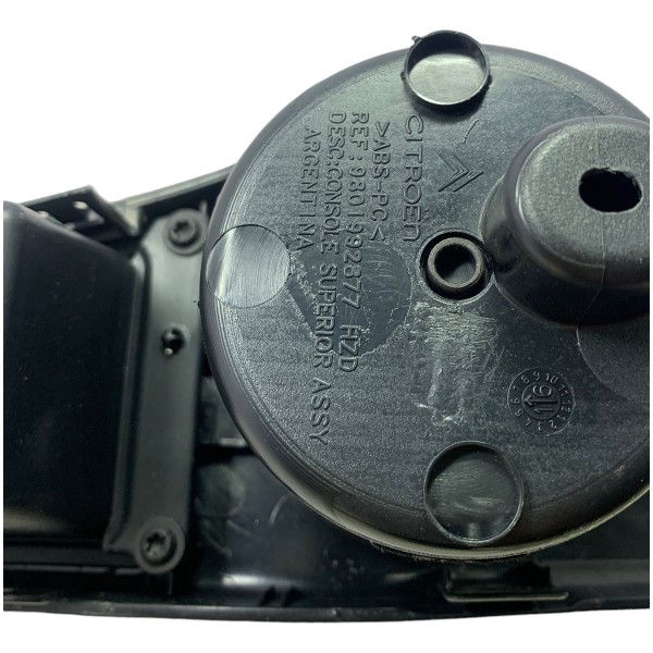 Acabamento Superior Console Central C4 Lounge Thp 1.6 2017 Preto