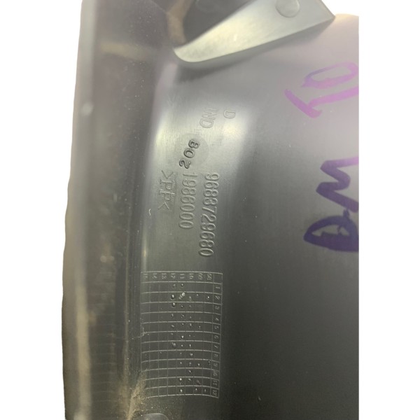 Suporte Corda Tampao Bagagito Passageiro Ds3 1.6 Thp Preto