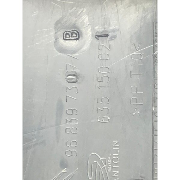 Acabamento Suporte Tampao Bagagito Passageiro Ds3 1.6 Thp Preto