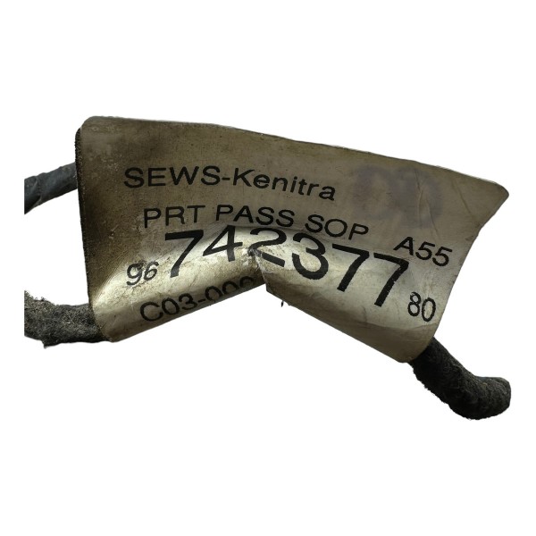 Chicote Porta Dianteira Passageiro Citroen Ds3 1.6 Thp 2013