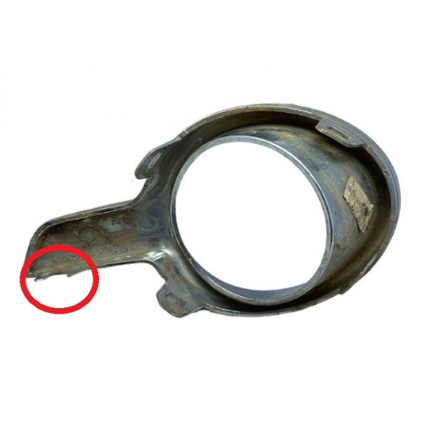 Moldura Farol Milha Direito Cromado Peugeot 208 1.6 2014 Ler