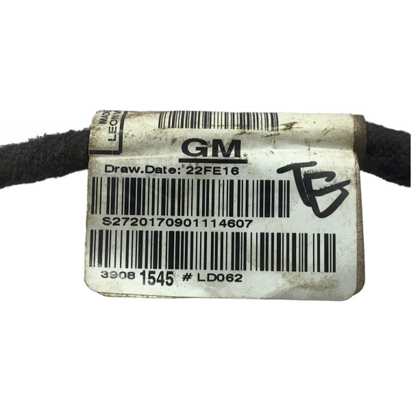 Chicote Porta Traseira Esquerda Cruze Ltz 1.4 2018