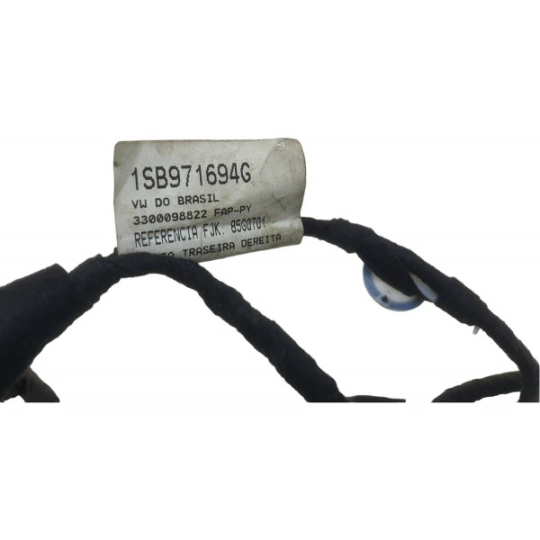 Chicote Porta Traseira Direito Vw Up 1.0 Tsi 2019