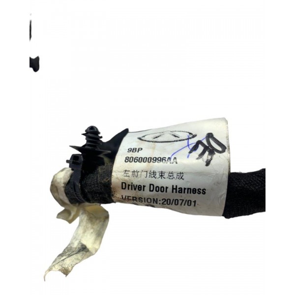 Chicote Porta Dianteira Esquerda Chery Tiggo 8 Txs 1.6 2022