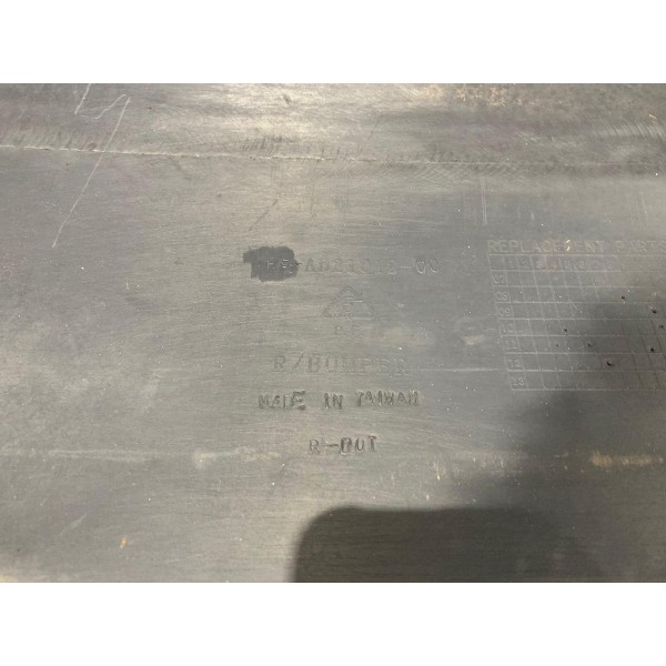 Parachoque Traseiro Audi A3 1.8 Turbo 2001 Ler