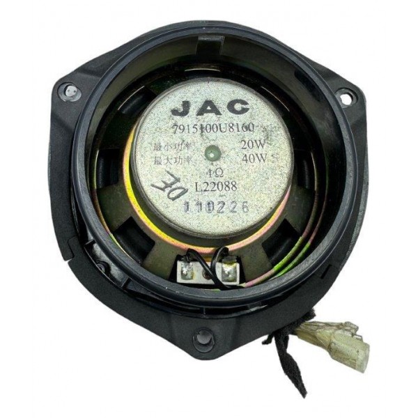 Alto Falante Dianteiro Esquerdo Jac J3 Hatch 1.4 2012 Preto