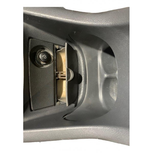 Acabamento Alavanca Cambio Porta Copos Jac J3 1.4 2012 Preto