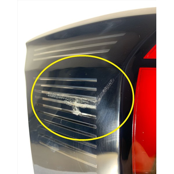 Lanterna Led Traseira Esquerda Vw T-cross 1.0 Tsi 2020 Ler Esquerdo Verme