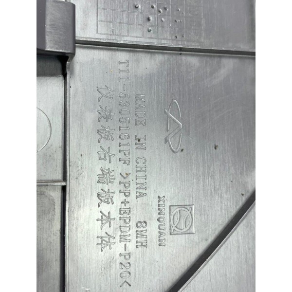 Acabamento Lateral Passageiro Tabelier Chery Tiggo 2.0 2015