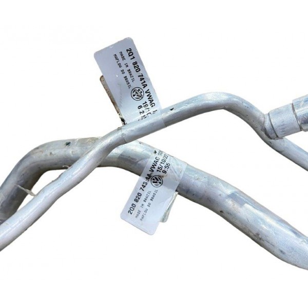 Par Mangueira Ar Condicionado Vw Polo 1.0 Highline Tsi 2023