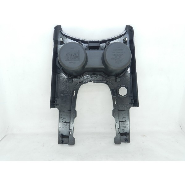 Acabamento Porta Copos Console Central 3008 1.6 Thp 2014 Cinza-escuro