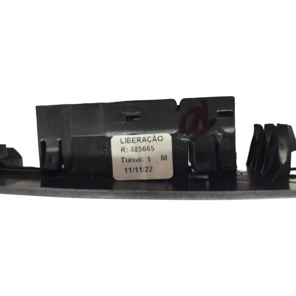 Moldura Botão Vidro Eletrico Traseiro Esquerdo Polo 1.0 Tsi