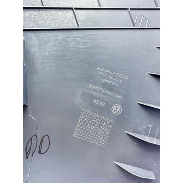 Acabamento Soleira Dianteira Direita Vw Polo 1.0 Tsi 2023