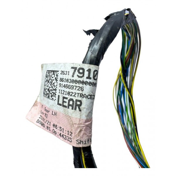 Chicote Porta Dianteira Esquerda Gm Onix 1.0 2021