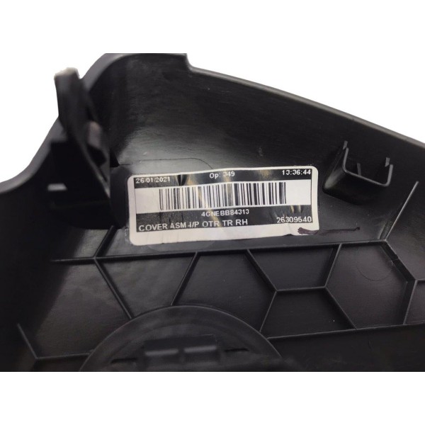 Moldura Lateral Passageiro Tabelier Gm Onix 1.0 Turbo 2021