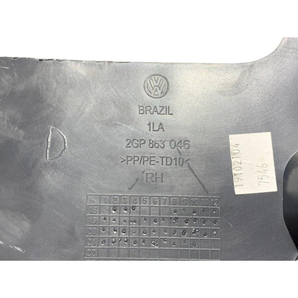 Acabamento Passageiro Console Central Vw T Cross 1.4 Tsi 22