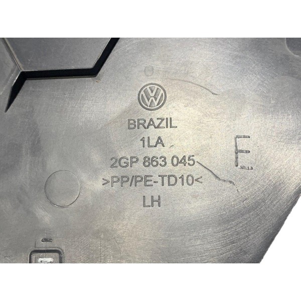 Acabamento Esquerdo Console Central Vw T Cross 1.4 Tsi 2022