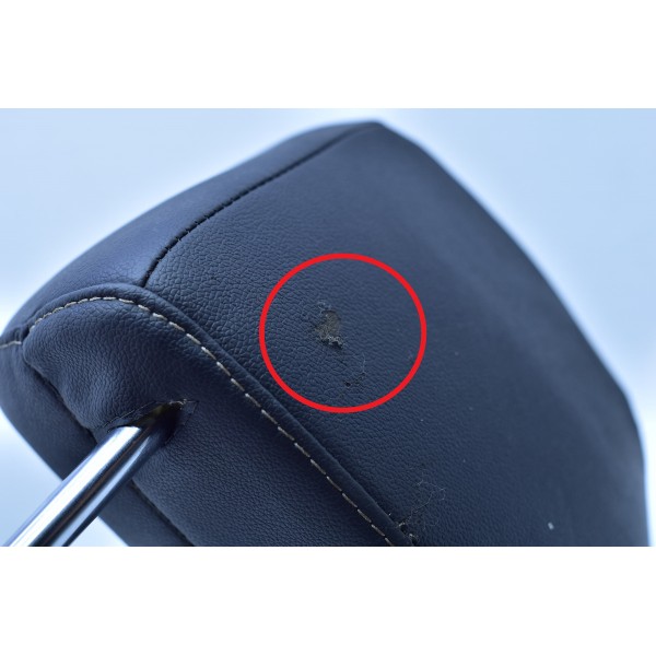 Encosto Cabeça Dianteira Direito Couro Vw T-cross Tsi Ler Preto