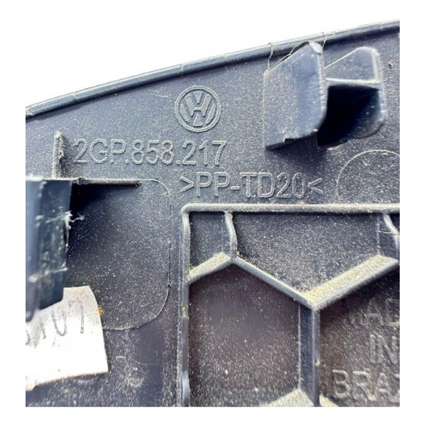 Acabamento Lateral Esquerdo Tabelier Vw T-cross 1.4 Tsi 2022