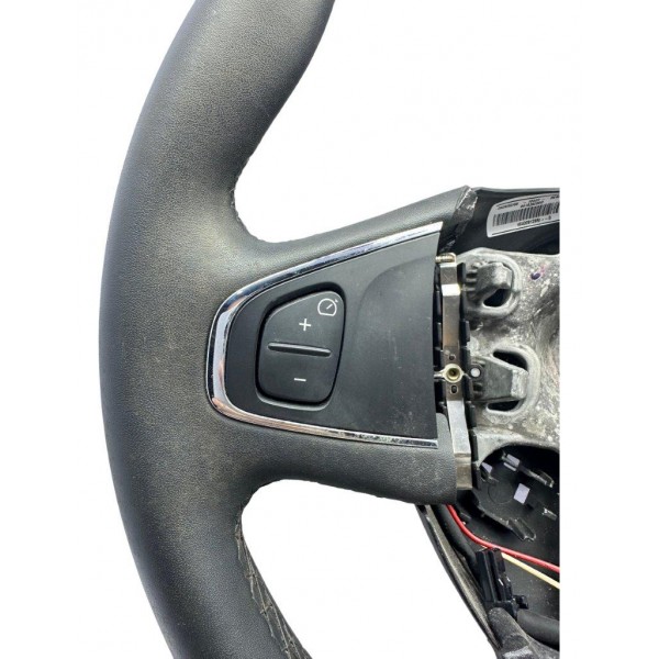 Volante Direção Comando Som Renault Captur 1.6 2021 Preto