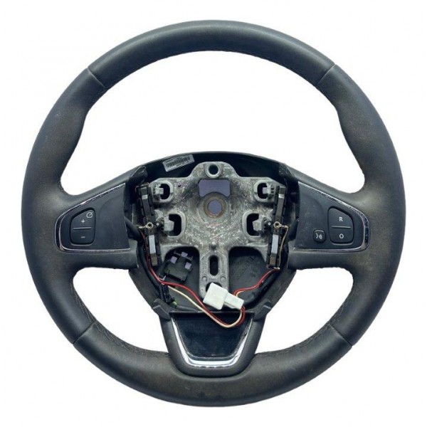 Volante Direção Comando Som Renault Captur 1.6 2021 Preto