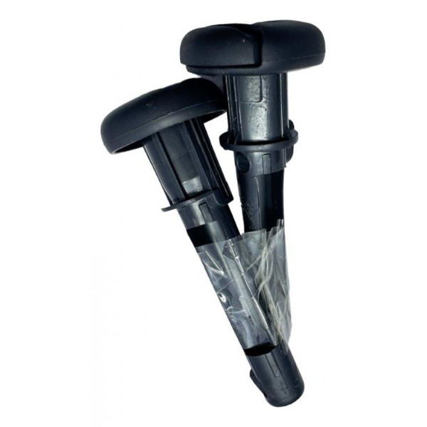 Par Guia Encosto Cabeca Banco Dianteiro Captur 1.6 2021 Preto