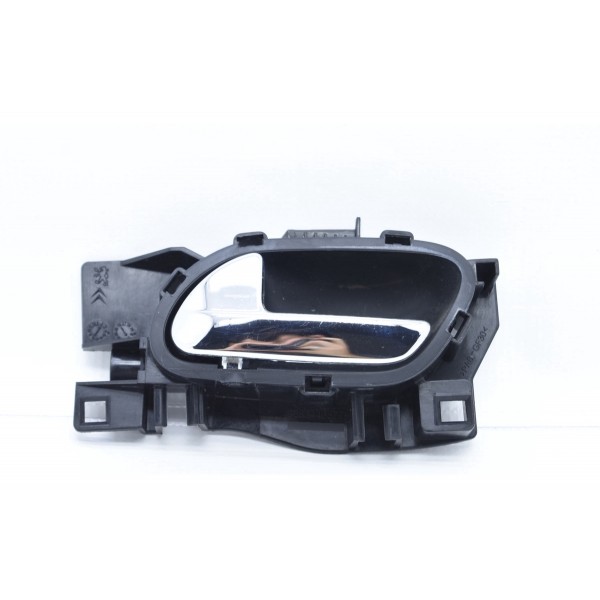 Maçaneta Interna Traseira Esquerda Citroen C3 Aircross 1.6 Preto Traseira