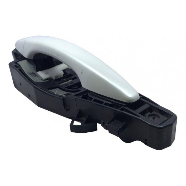 Maçaneta Externa Traseira Esquerda C4 Lounge 1.6 Thp 2017 Branco Traseira