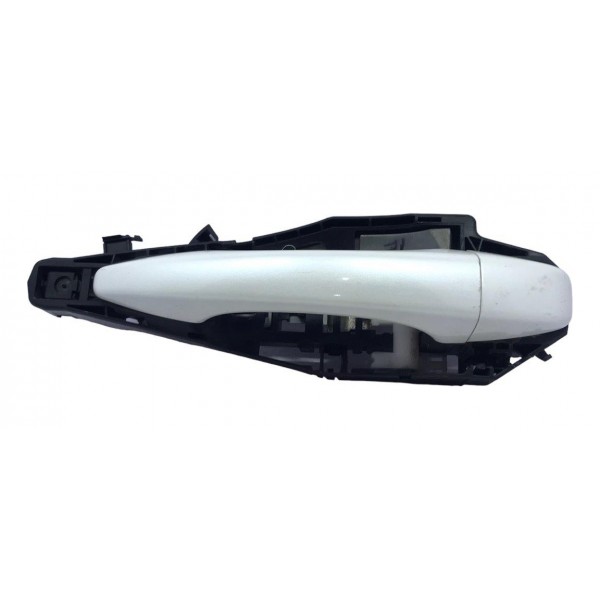 Maçaneta Externa Traseira Esquerda C4 Lounge 1.6 Thp 2017 Branco Traseira