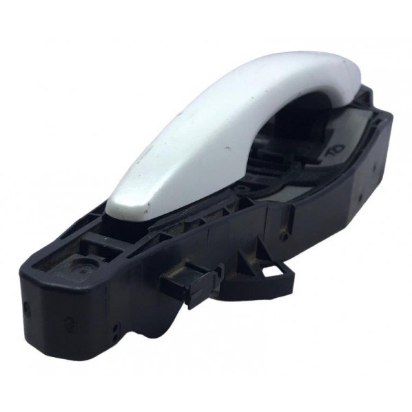 Maçaneta Externa Traseira Direita C4 Lounge 1.6 Thp 2017 Branco Traseira