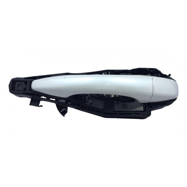 Maçaneta Externa Traseira Direita C4 Lounge 1.6 Thp 2017 Branco Traseira