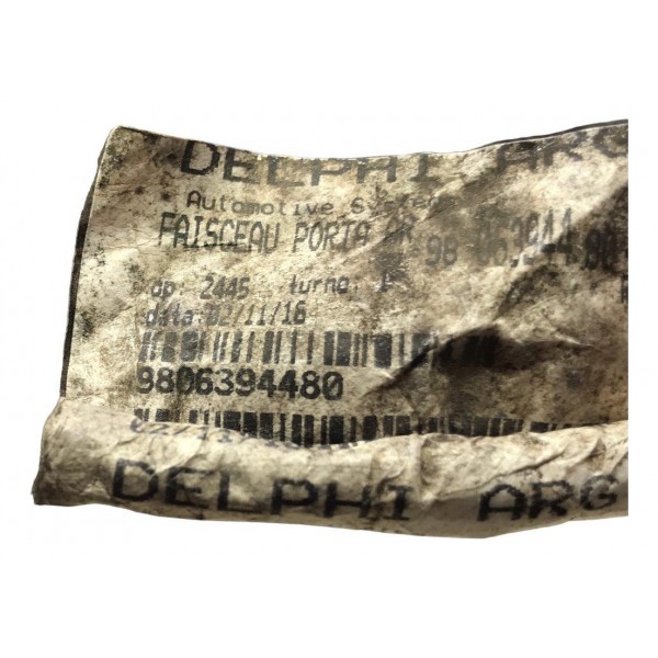 Chicote Porta Traseira Direita C4 Lounge 1.6 Thp 2017