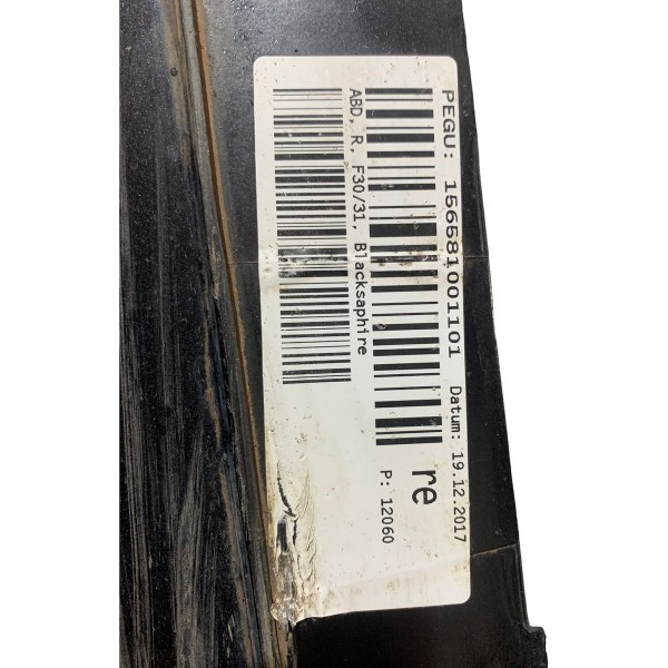 Saia Lateral Direito Bmw 320i 335i F30 Preto