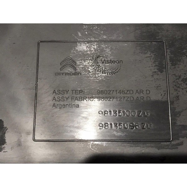 Forro Porta Traseiro Direito Citroen C4 Lounge 1.6 Thp 17