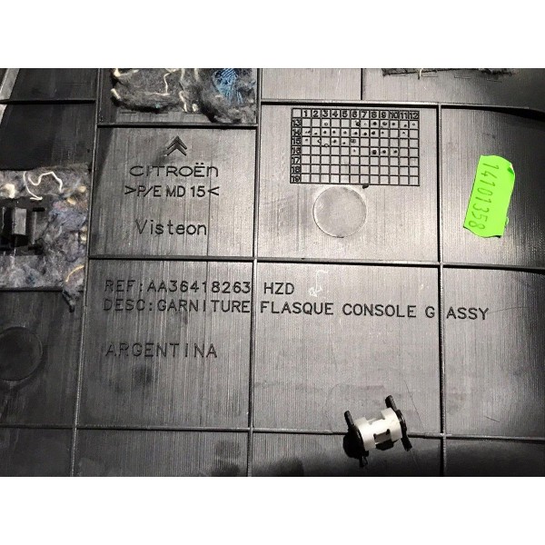 Acabamento Esquerdo Console Central C4 Lounge 1.6 Thp 2017