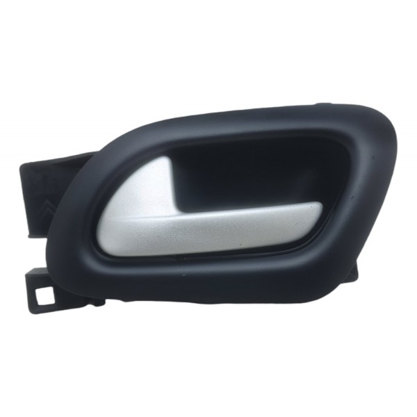 Maçaneta Interna Porta Dianteira Esquerda C3 Aircross 2016 Preto Dianteira