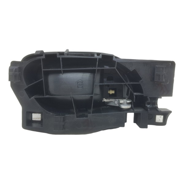 Maçaneta Interna Porta Dianteira Esquerda C3 Aircross 2016 Preto Dianteira